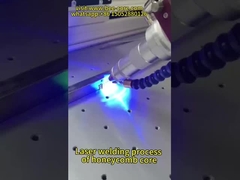 Soudage au point 8,2 mm taille de cellule métal acier inoxydable Honeycomb Air Straightener