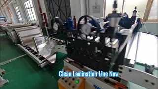 Nettoyage de la ligne de production de laminage