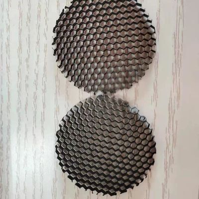 Noyau de grille de nid d'abeille d'aluminium à 3 mm d'épaisseur circulaire utilisé pour divers feux de circulation