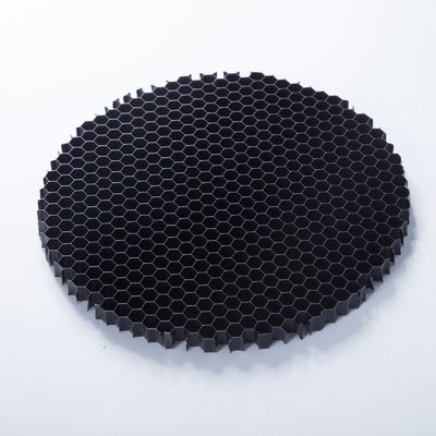 Longueur latérale en aluminium noire ronde de Honey Comb Louver 2mm