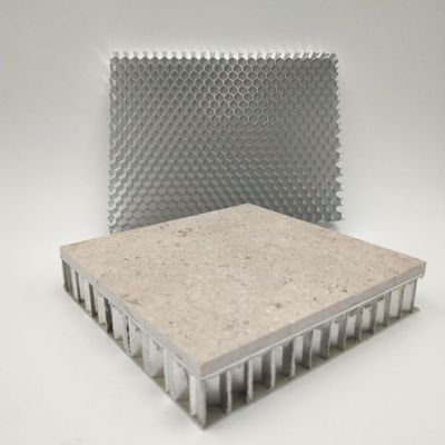 Panneau en aluminium 3mm de nid d'abeilles de pierre de meubles ultra minces