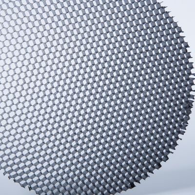 Al3003 Noyau de nid d'abeille en aluminium Grille lumineuse Couleur naturelle