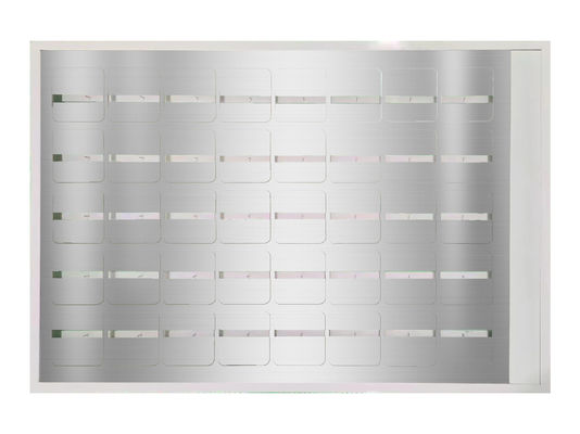 Écran de filtrage micro électrostatique pour la boîte de type de climatisation 580*680mm