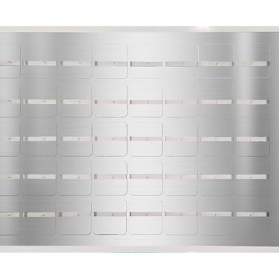 Écrans de filtrage microélectrostatique de 90 mm d'épaisseur standard pour divers conduits de ventilation