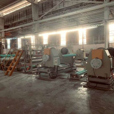Ligne de production continue de panneaux composites en aluminium à nid d'abeille améliorant l'efficacité