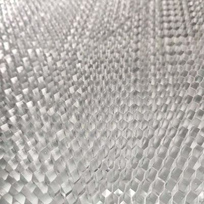 Noyau de nid d'abeille en aluminium perforé 3003 Couleur naturelle