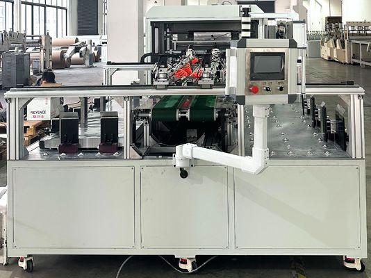 Machine à coller à l'empilement entièrement automatique entièrement fermée utilisée pour le noyau de nid d'abeille ALU