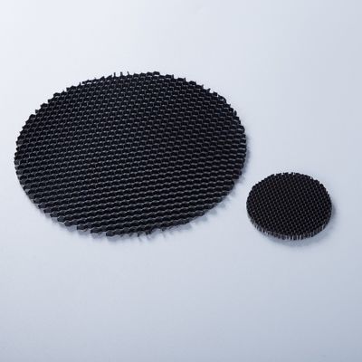 Lumière de nid d'abeille en aluminium microporeux Louver Dia 110 mm
