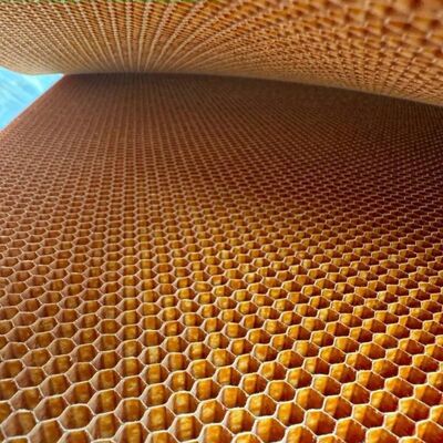 Âme en nid d'abeilles d'Aramid de papier d'Aramid utilisée pour le secteur d'aviation avec l'excellente résistance de feu