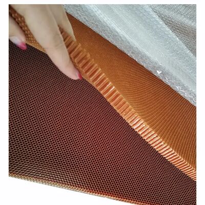 Taille standard 1220x2440mm Matériaux de noyau en nid d'abeille aramide pour radôme radar