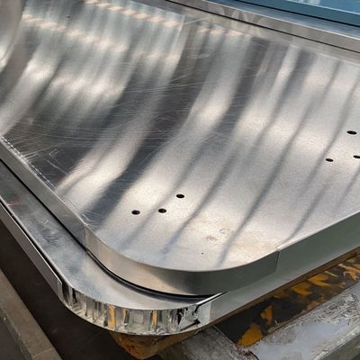 Poids léger et haute résistance panneaux de nid d'abeille en aluminium usd pour la tente de toit de voiture