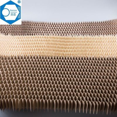 1600mm longueur papier cœur de nid d'abeille bande en forme dépliée papier cœur de porte de nid d'abeille