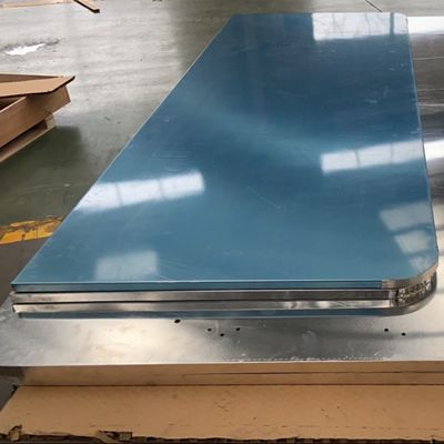 PVDF revêtu personnalisable panneau sandwich de nid d'abeille en aluminium pour voiture tente haut