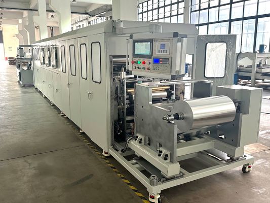 Machine à coller à l'empilement entièrement automatique entièrement fermée utilisée pour le noyau de nid d'abeille ALU
