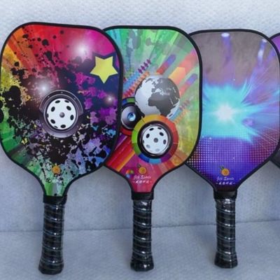 Produits OEM de nid d'abeille Paddle de pickleball en aluminium en PP Remplissage de noyau de nid d'abeille